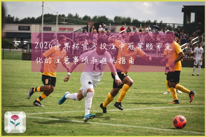 2026世界杯官方投注中冠军赔率变化的注意事项和避坑指南