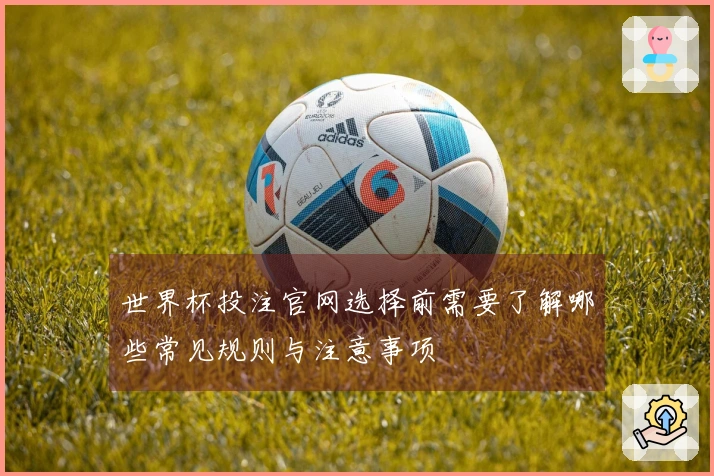 世界杯投注官网选择前需要了解哪些常见规则与注意事项